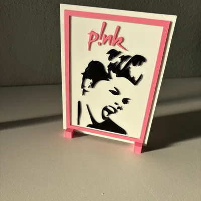 Mô hình tượng trang trí Pink