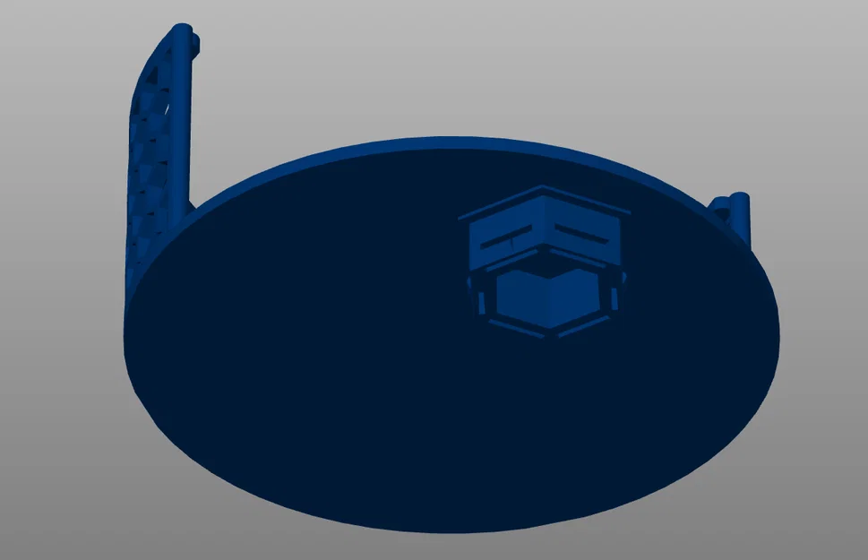 Giá treo loa Alexa Echo Dot 1 chuẩn HSW tiện lợi cho bảng lỗ treo - Image 2