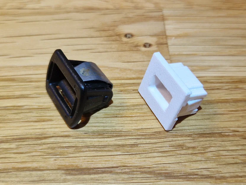 Kẹp giữ tấm ốp máy hút mùi Ikea Luftig/Whirlpool - Image 1