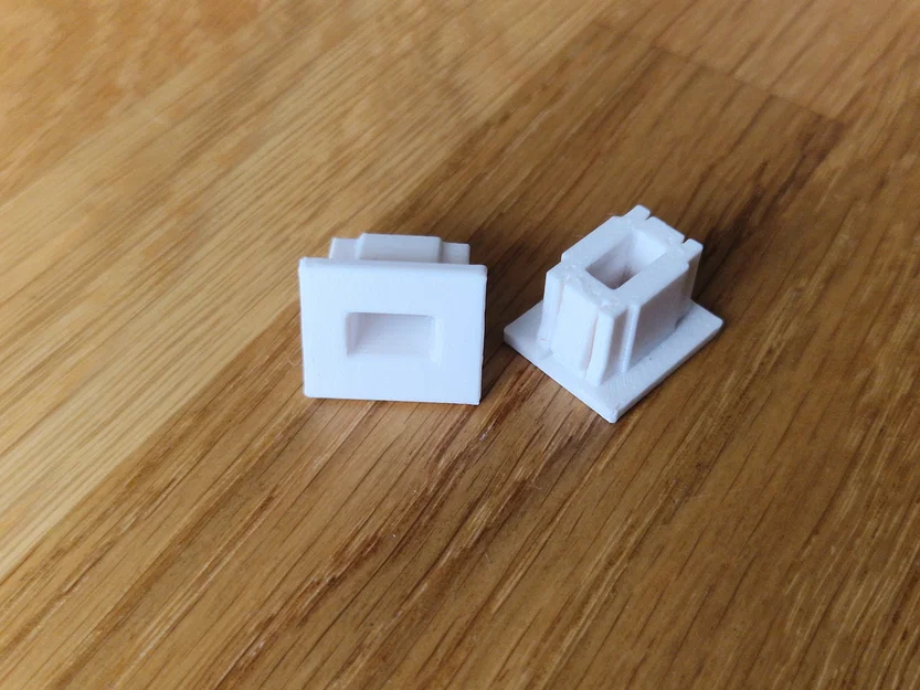 Kẹp giữ tấm ốp máy hút mùi Ikea Luftig/Whirlpool - Image 2