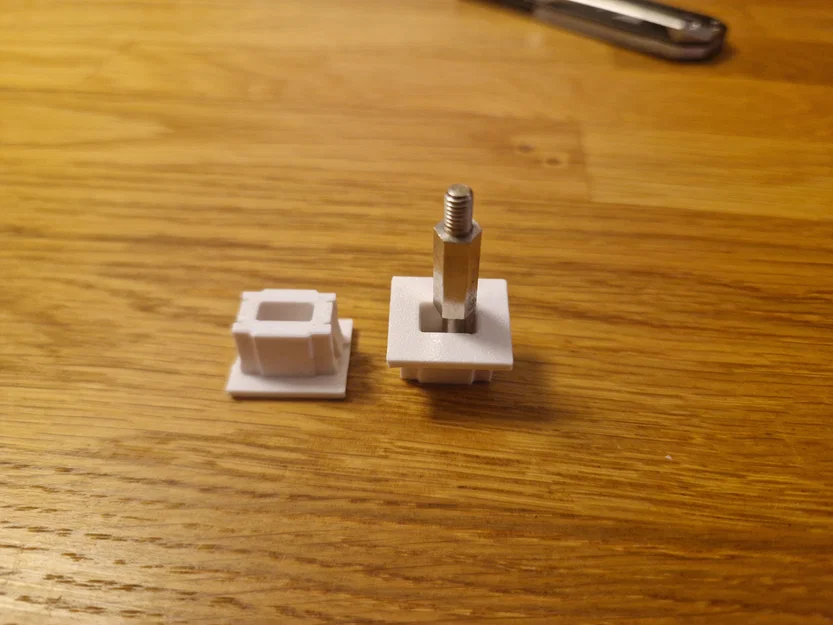 Kẹp giữ tấm ốp máy hút mùi Ikea Luftig/Whirlpool - Image 3