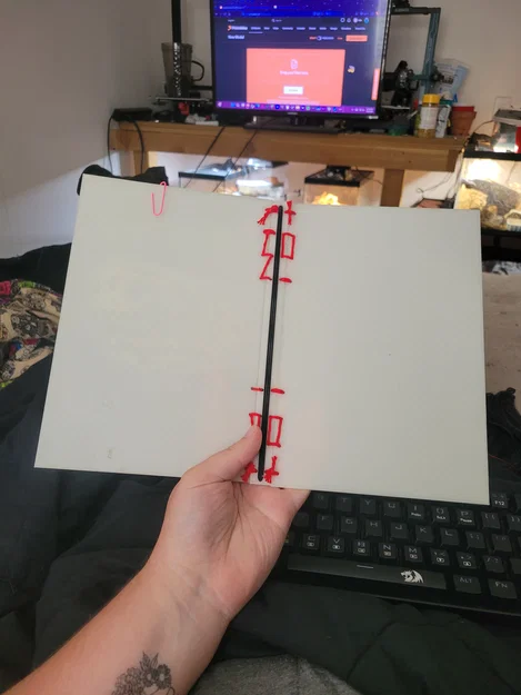 Bìa và Gáy Sổ Tay Khổ Half Letter (Travelers Notebook) - Image 3