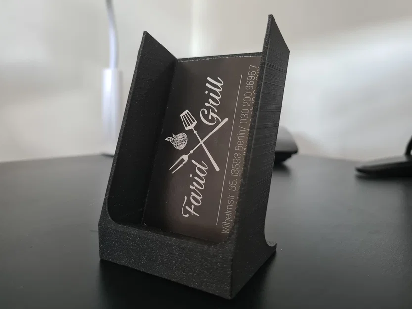 Giá đỡ danh thiếp 3D tối giản - Phụ kiện văn phòng chuyên nghiệp - Image 3