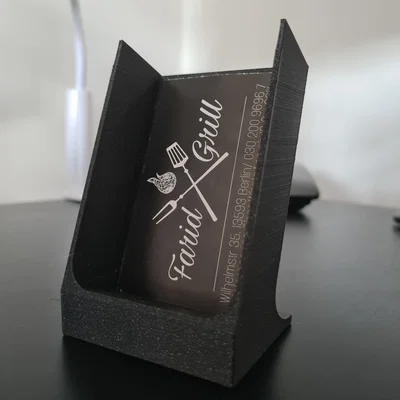 Giá đỡ danh thiếp 3D tối giản - Phụ kiện văn phòng chuyên nghiệp