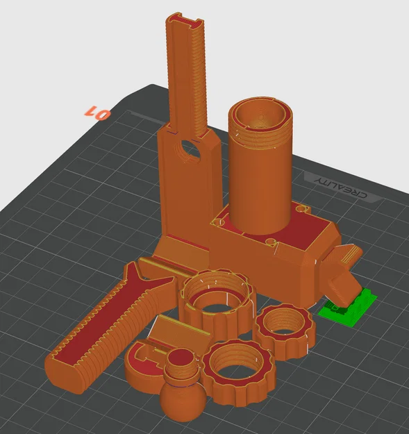 Giá đỡ điện thoại gắn tựa đầu ghế sau xe hơi - Phụ kiện in 3D hữu ích - Image 1