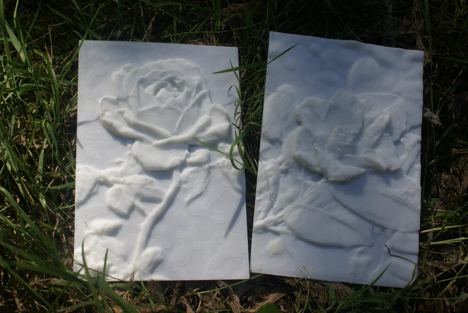 Mô hình hoa Trà (Camellia) - "Hơn cả một bức tranh Lithophane" - Image 3