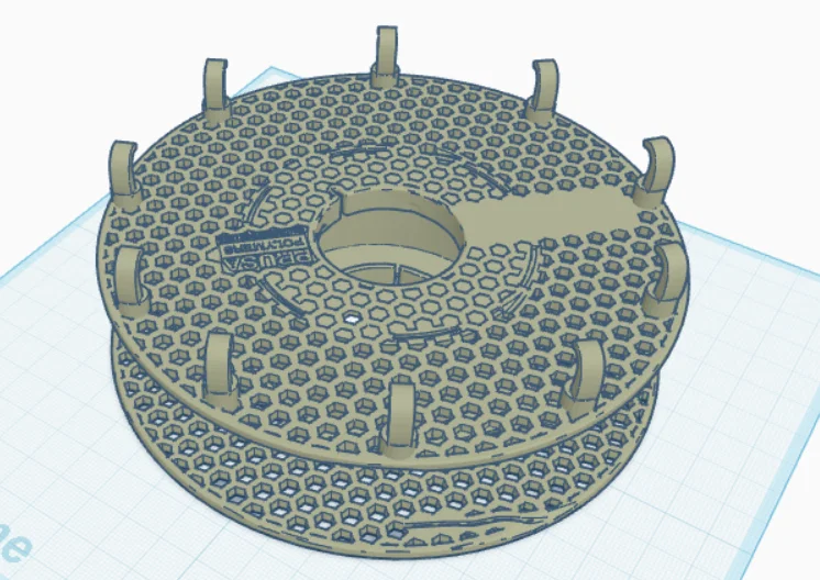 Móc treo chìa khóa từ cuộn spool Prusa - Image 1