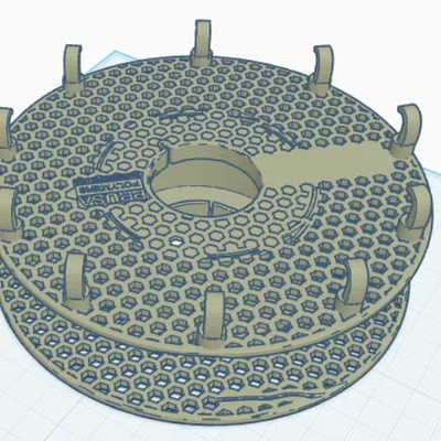 Móc treo chìa khóa từ cuộn spool Prusa