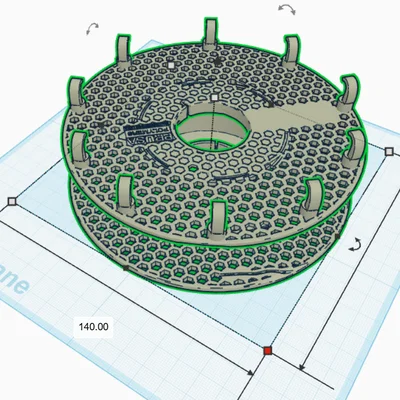 Móc treo chìa khóa từ cuộn spool Prusa