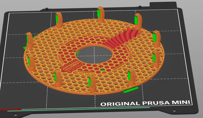 Móc treo chìa khóa từ cuộn spool Prusa - Image 3