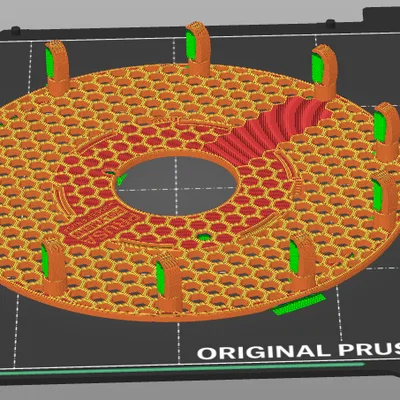 Móc treo chìa khóa từ cuộn spool Prusa
