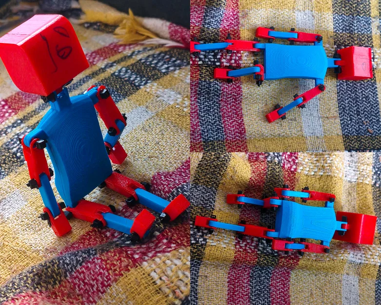 Mô hình búp bê khớp nối linh hoạt dễ in cho máy in 3D - Image 1