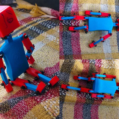 Mô hình búp bê khớp nối linh hoạt dễ in cho máy in 3D