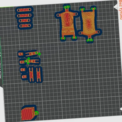 Mô hình búp bê khớp nối linh hoạt dễ in cho máy in 3D
