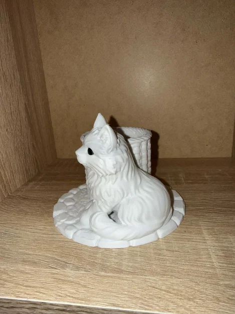 Ống Đựng Bút Mèo Con Dễ Thương – Vật Dụng Trang Trí Bàn Làm Việc - Image 4