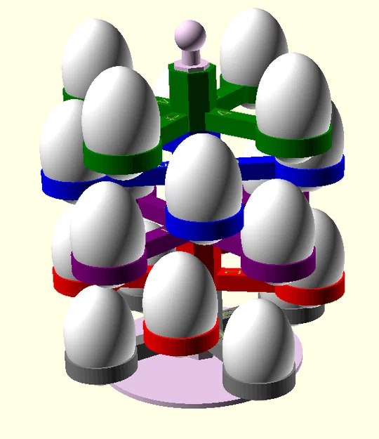 Giá đỡ trứng tùy chỉnh nhiều tầng - Image 6