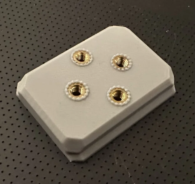 Tấm Arca Swiss với lỗ M4 (khoảng cách 20mm) dành cho mount thiên văn - Image 1