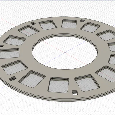 Đĩa trượt ViewMaster Wheel tự chế