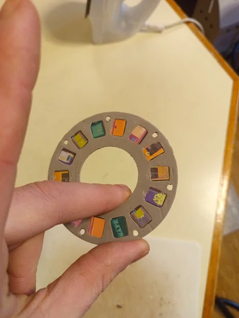 Đĩa trượt ViewMaster Wheel tự chế - Image 2