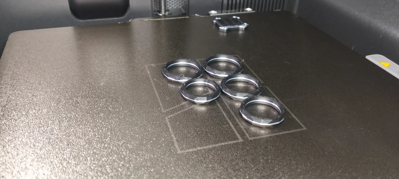 Nhẫn Low Poly thời trang - File in 3D cực chất - Image 2