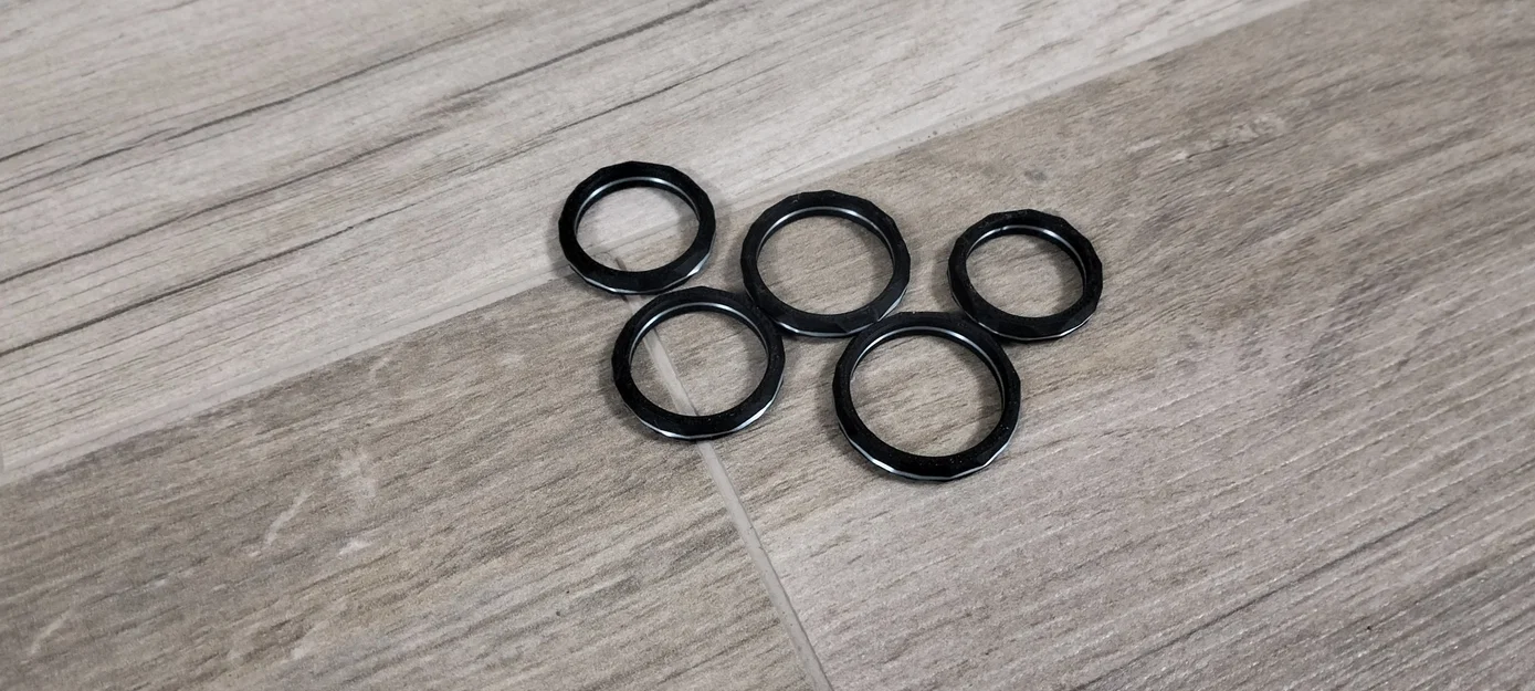 Nhẫn Low Poly thời trang - File in 3D cực chất - Image 5