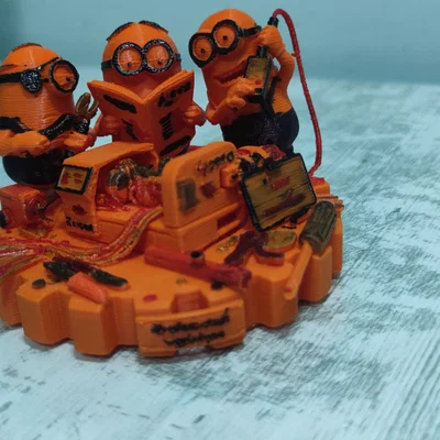 Minions bảo trì - Dàn chuyên gia tại xưởng