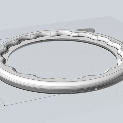 Khung gương để bàn hình tai mèo xinh xắn - File in 3D