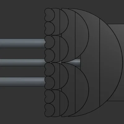 Mô hình Fractal Vise thu nhỏ hoạt động linh hoạt