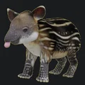 Mô hình 3D chú heo vòi (Tapir) siêu đáng yêu - Thumbnail 1