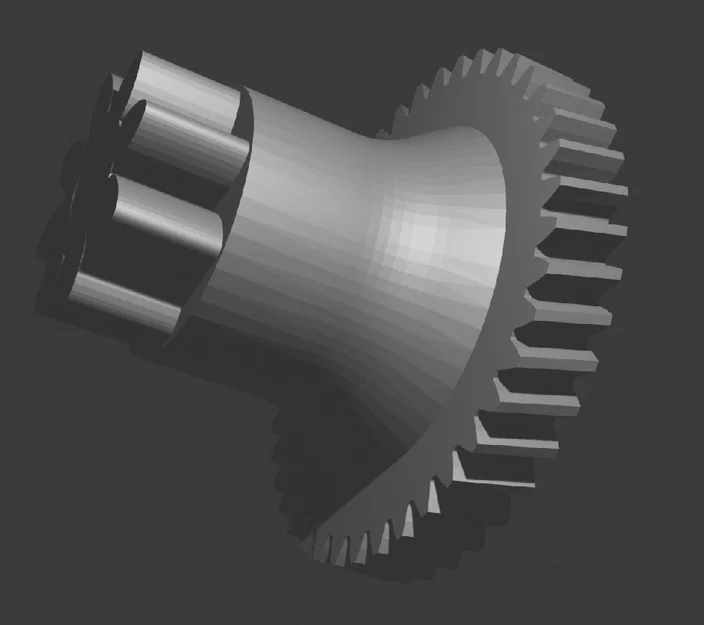 Bánh răng kỹ thuật 3D cho mô hình và truyền động cơ khí - Image 1