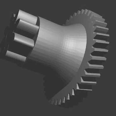 Bánh răng kỹ thuật 3D cho mô hình và truyền động cơ khí
