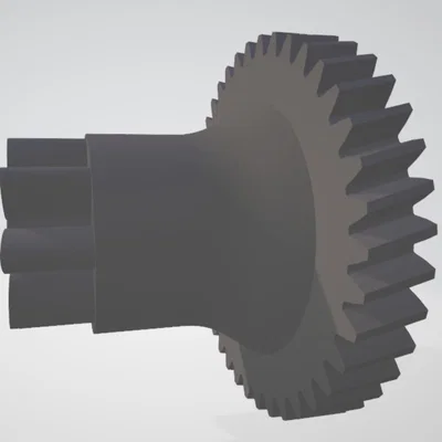 Bánh răng kỹ thuật 3D cho mô hình và truyền động cơ khí