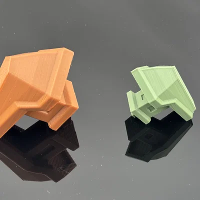 Mô hình thuyền đồ chơi Low Poly Benchy thu nhỏ