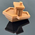 Mô hình thuyền đồ chơi Low Poly Benchy thu nhỏ - Thumbnail 3