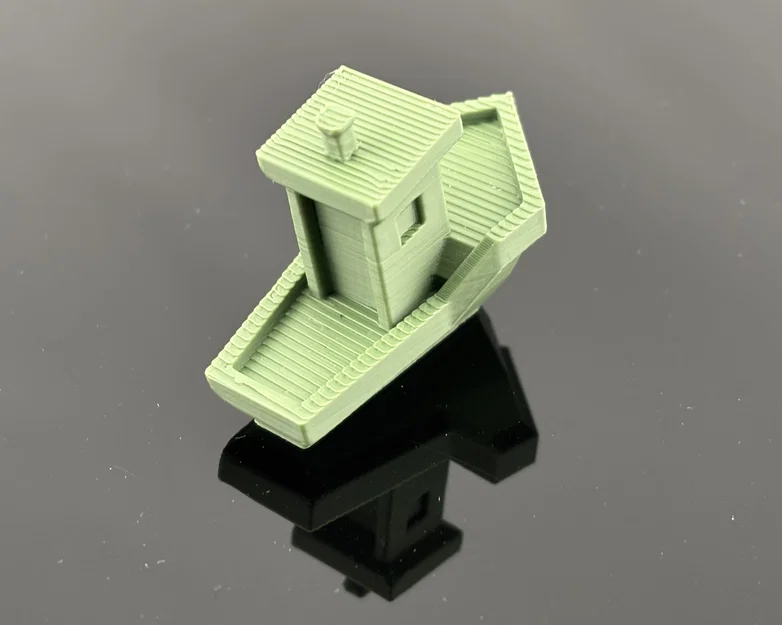 Mô hình thuyền đồ chơi Low Poly Benchy thu nhỏ - Image 4