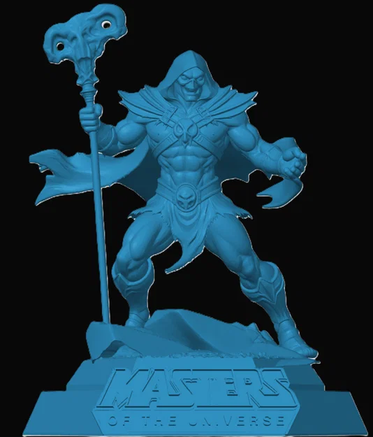 Mô hình Skeletor - Tượng 3D Masters of the Universe cực chất - Image 1