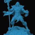Mô hình Skeletor - Tượng 3D Masters of the Universe cực chất - Thumbnail 1