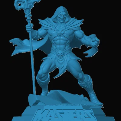 Mô hình Skeletor - Tượng 3D Masters of the Universe cực chất