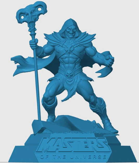 Mô hình Skeletor - Tượng 3D Masters of the Universe cực chất - Image 3
