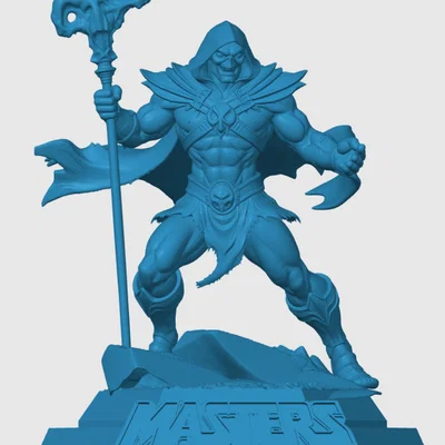 Mô hình Skeletor - Tượng 3D Masters of the Universe cực chất
