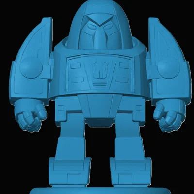 Mô hình Cosmos Transformers phong cách Chibi đáng yêu để bàn