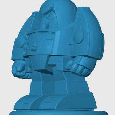 Mô hình Cosmos Transformers phong cách Chibi đáng yêu để bàn