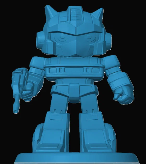 Mô hình Jazz Transformers phiên bản Chibi đáng yêu (In 3D) - Image 1
