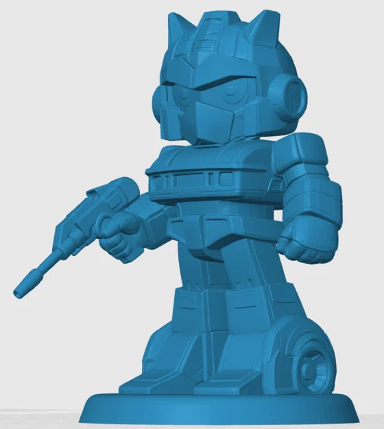 Mô hình Jazz Transformers phiên bản Chibi đáng yêu (In 3D) - Image 2