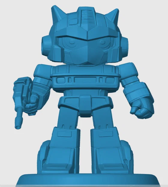 Mô hình Jazz Transformers phiên bản Chibi đáng yêu (In 3D) - Image 3