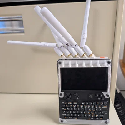 Nắp đậy 5 ăng-ten cho ClockWork uConsole