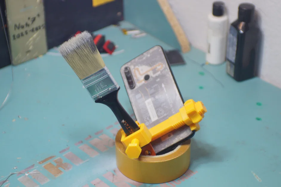 Ngàm gắn Điện thoại / GoPro / Bút / Cọ vẽ - POV: Bạn chính là cây cọ - Image 1