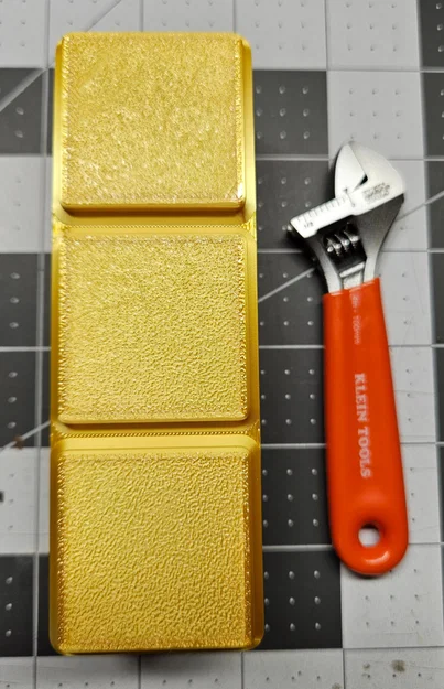 Khay in 3D Gridfinity cho cờ lê Klein Tools 4 inch (Model 05064) - Image 3