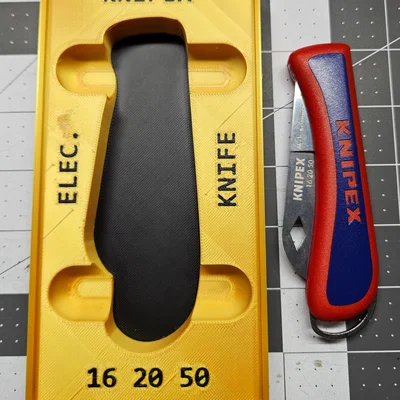 Khay in 3D Gridfinity cho dao gấp Knipex 16 20 50