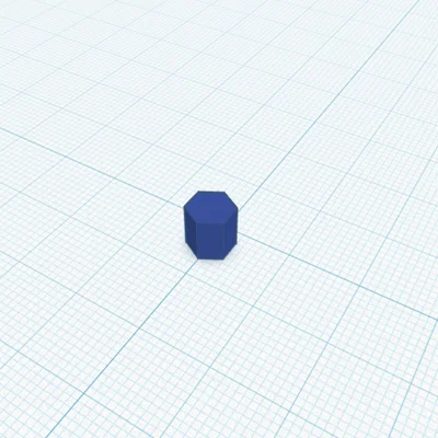 Khối lục giác trang trí cho cuộn nhựa Prusa (Hexagon adapter)